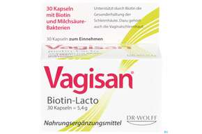 Vagisan Kapseln Milchsaeure +biotin 30st, A-Nr.: 4404094 - 01