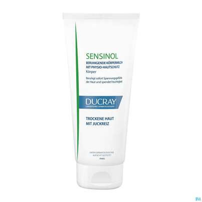 Sie sehen eine Packung Ducray Sensinol Beruhigende Körpermilch 200ml, Produktbild: 05 Ducray Sensinol Beruhigende Körpermilch 200ml, A-Nr.: 4371791 - 05