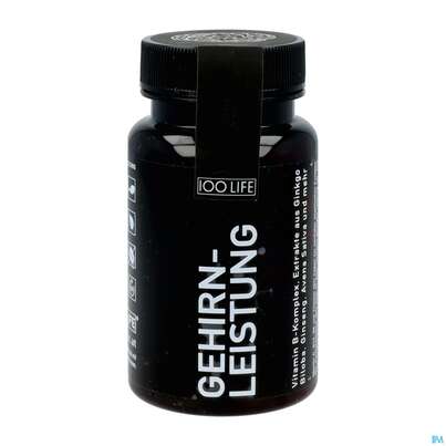 Sie sehen eine Packung Life 100 Monatspackung Kapseln Gehirnleistung 60st, Produktbild: 02 Life 100 Monatspackung Kapseln Gehirnleistung 60st, A-Nr.: 4784984 - 02
