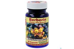 Berberin 250mg Vegikapseln 60st, A-Nr.: 4772981 - 01