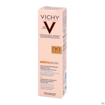 Sie sehen eine Packung Vichy Mineralblend Fluid 09 Agate 30ml, Produktbild: 02 Vichy Mineralblend Fluid 09 Agate 30ml, A-Nr.: 5045183 - 02