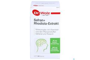 Safran +rhodiola Extrakt Kapseln Dr.wolz Nr 60548 120st, A-Nr.: 4297758 - 01