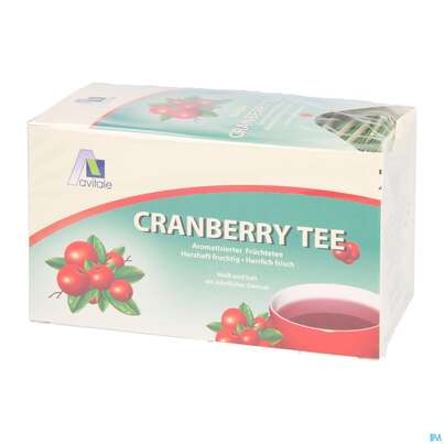 Cranberry Tee Filterbeutel -avi 20st, A-Nr.: 3831204 - 02
