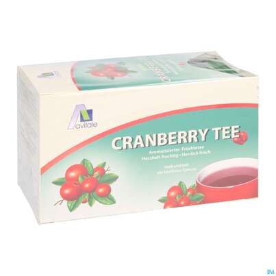 Cranberry Tee Filterbeutel -avi 20st, A-Nr.: 3831204 - 03