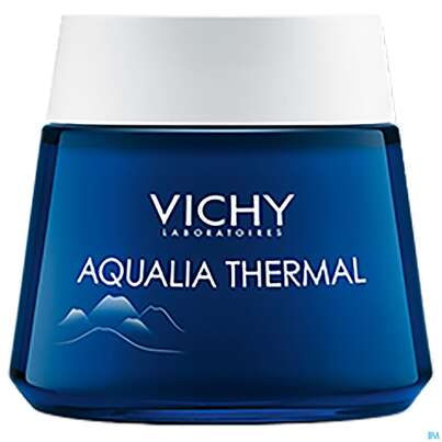 Sie sehen eine Packung Vichy Aqualia Thermal Feuchtigkeitspflege Nacht Spa 75ml, Produktbild: 05 Vichy Aqualia Thermal Feuchtigkeitspflege Nacht Spa 75ml, A-Nr.: 4103731 - 05