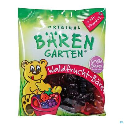Sie sehen eine Packung Original Baerengarten Waldfrucht Baeren 150g, Produktbild: 01 Original Baerengarten Waldfrucht Baeren 150g, A-Nr.: 4183865 - 01