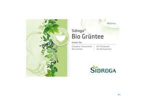 Sidroga Tee Doppelkammerbeutel Wellness Bio Gruentee 20st, A-Nr.: 3577119 - 01