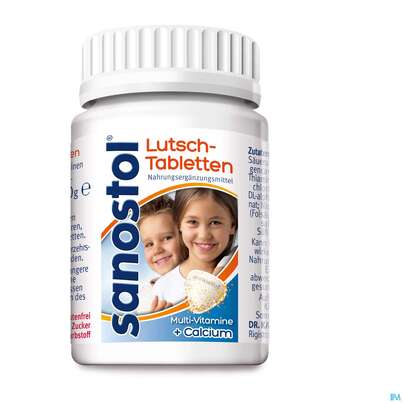 Sie sehen eine Packung Sanostol Lutschtabl -takeda 75st, Produktbild: 05 Sanostol Lutschtabl -takeda 75st, A-Nr.: 3945014 - 05