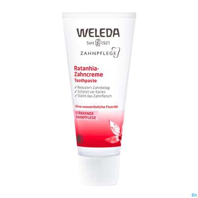 Zahnpaste Weleda Rathania-creme 75ml, A-Nr.: 2217548 - 02