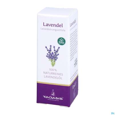 Sie sehen eine Packung Taoasis Lavendelöl Fein, Bulgarien Bio 10ml, Produktbild: 03 Taoasis Lavendelöl Fein, Bulgarien Bio 10ml, A-Nr.: 3496510 - 03