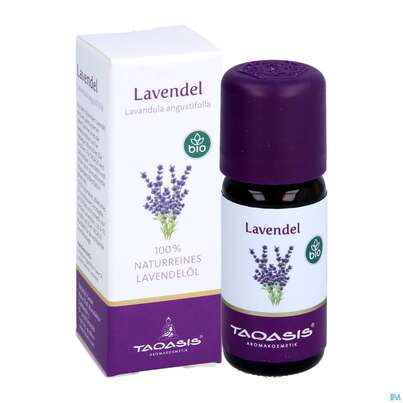Sie sehen eine Packung Taoasis Lavendelöl Fein, Bulgarien Bio 10ml, Produktbild: 05 Taoasis Lavendelöl Fein, Bulgarien Bio 10ml, A-Nr.: 3496510 - 05