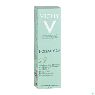 Sie sehen eine Packung Vichy Normaderm Anti-age 50ml, Produktbild: 05 Vichy Normaderm Anti-age 50ml, A-Nr.: 3855860 - 05