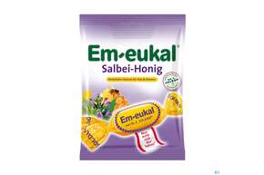 Em-eukal Bonbons Zuckerhaltig Salbei/honig 75g, A-Nr.: 3841728 - 01
