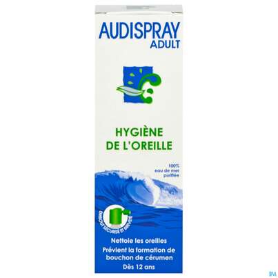 Sie sehen eine Packung Audispray Adult 50ml, Produktbild: 01 Audispray Adult 50ml, A-Nr.: 3848185 - 01