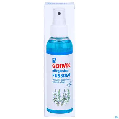 Sie sehen eine Packung Gehwol Fuss-deo Nr 64102 150ml, Produktbild: 01 Gehwol Fuss-deo Nr 64102 150ml, A-Nr.: 1196560 - 01