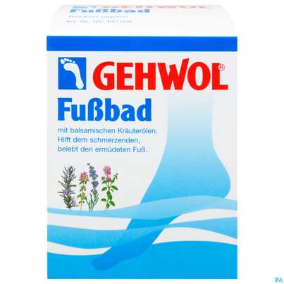 Sie sehen eine Packung Gehwol Fuss-bad Nr 64096 10x20 200g, Produktbild: 01 Gehwol Fuss-bad Nr 64096 10x20 200g, A-Nr.: 1866084 - 01