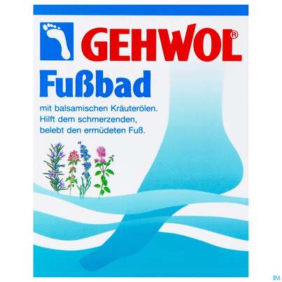 Sie sehen eine Packung Gehwol Fuss-bad Nr 64096 10x20 200g, Produktbild: 02 Gehwol Fuss-bad Nr 64096 10x20 200g, A-Nr.: 1866084 - 02