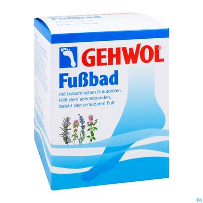 Sie sehen eine Packung Gehwol Fuss-bad Nr 64096 10x20 200g, Produktbild: 04 Gehwol Fuss-bad Nr 64096 10x20 200g, A-Nr.: 1866084 - 04