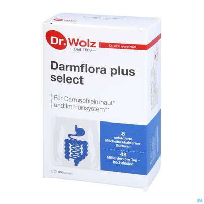 Darmflora Plus Dr.wolz Select Kapseln Nr 60570 80st, A-Nr.: 3839306 - 02
