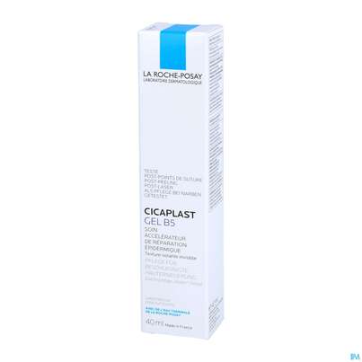 Sie sehen eine Packung La Roche Posay Wundpflegecreme Cicaplast Gel B5 Narbenpflege Neu 40ml, Produktbild: 02 La Roche Posay Wundpflegecreme Cicaplast Gel B5 Narbenpflege Neu 40ml, A-Nr.: 3039333 - 02