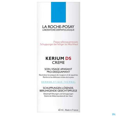 Sie sehen eine Packung Shampoon La Roche Posay Kerium Kur Hartnaeck.schuppen 125ml, Produktbild: 01 Shampoon La Roche Posay Kerium Kur Hartnaeck.schuppen 125ml, A-Nr.: 3014008 - 01