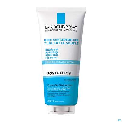 Sie sehen eine Packung Sonnenprodukte La Roche Posay Posthelios After Sun Gel 200ml, Produktbild: 04 Sonnenprodukte La Roche Posay Posthelios After Sun Gel 200ml, A-Nr.: 2995122 - 04