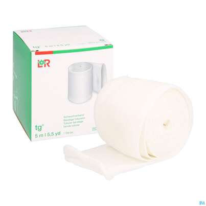 Sie sehen eine Packung Schlauchverband Tg Gr 6 6,5cm Arm,bein Mittel 5m, Produktbild: 04 Schlauchverband Tg Gr 6 6,5cm Arm,bein Mittel 5m, A-Nr.: 2364798 - 04