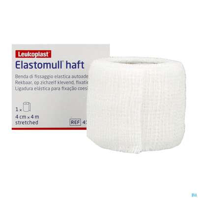 Sie sehen eine Packung Elastische Binden Elastomull/haft 4mx 4cm Nr 4547000 1st, Produktbild: 03 Elastische Binden Elastomull/haft 4mx 4cm Nr 4547000 1st, A-Nr.: 0765056 - 03