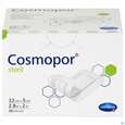 Sie sehen eine Packung Wundverband Cosmopor Steril Selbstklebend 5x 7,2cm 50st, Produktbild: 01 Wundverband Cosmopor Steril Selbstklebend 5x 7,2cm 50st, A-Nr.: 1526052 - 01