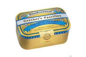 Grether&amp;#039;s Pastilles Blackcurrant Zuckerhaltig 440g, A-Nr.: 1549739 - 01