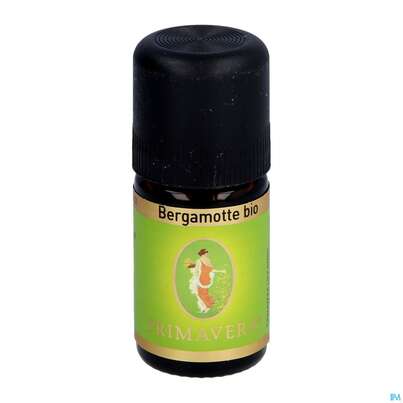 Sie sehen eine Packung Aetherische Oele Primavera Bergamotte Bio 5ml, Produktbild: 01 Aetherische Oele Primavera Bergamotte Bio 5ml, A-Nr.: 2304968 - 01