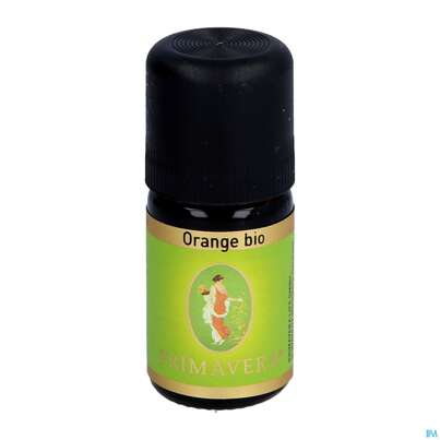 Sie sehen eine Packung Aetherische Oele Primavera Orange Bio 5ml, Produktbild: 02 Aetherische Oele Primavera Orange Bio 5ml, A-Nr.: 2305264 - 02