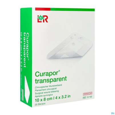 Wundverband Curapor Steril Transparent 10x 8cm 25st, A-Nr.: 2850234 - 03