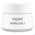 Sie sehen eine Packung Vichy Nutrilogie 1 Trockene Haut 50ml, Produktbild: 05 Vichy Nutrilogie 1 Trockene Haut 50ml, A-Nr.: 2297949 - 05