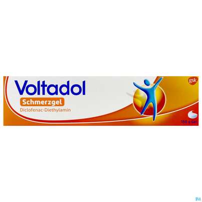 Sie sehen eine Packung Voltadol Schmerzgel Tube 150g, Produktbild: 02 Voltadol Schmerzgel Tube 150g, A-Nr.: 3762532 - 02