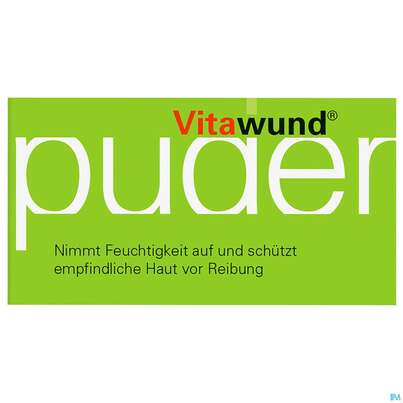 Sie sehen eine Packung Vitawund Puder 12g, Produktbild: 02 Vitawund Puder 12g, A-Nr.: 5269936 - 02