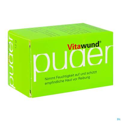 Sie sehen eine Packung Vitawund Puder 12g, Produktbild: 03 Vitawund Puder 12g, A-Nr.: 5269936 - 03