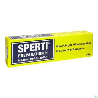 Sperti Preparation-h Haemorrhoidalsable 25g, A-Nr.: 1351084 - 04