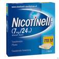 Sie sehen eine Packung Nicotinell Transdermale Pflaster Tts 10 ( 7mg/24h) 7st, Produktbild: 02 Nicotinell Transdermale Pflaster Tts 10 ( 7mg/24h) 7st, A-Nr.: 1254493 - 02