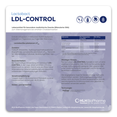 Sie sehen eine Packung Lactobact LDL-CONTROL, Produktbild: 04 Lactobact LDL-CONTROL, A-Nr.: 4739216 - 04