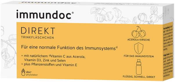 immundoc® DIREKT Trinkfläschchen, A-Nr.: 5329176 - 02