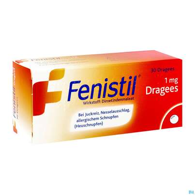 Fenistil Drag 1mg 30st, A-Nr.: 0021545 - 05