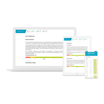 Sie sehen eine Packung cerascreen Darmflora Test, Produktbild: 03 cerascreen Darmflora Test, A-Nr.: 5346140 - 03