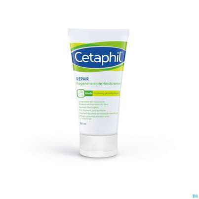 Sie sehen eine Packung Cetaphil Repair Handcreme Regenerierende 50ml, Produktbild: 06 Cetaphil Repair Handcreme Regenerierende 50ml, A-Nr.: 4870850 - 06