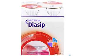 Diasip 200ml Erdbeere 4st, A-Nr.: 4299007 - 01