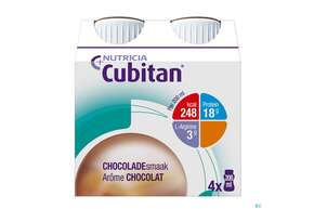 Cubitan 200ml Schokolade 6x4 24st, A-Nr.: 3206044 - 01