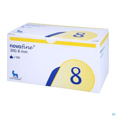 Injektionsspritzen U.zubeh. Insulin Novofine Pen-nadeln 31g 0,30x 8mm L5 36 100st, A-Nr.: 2699582 - 05