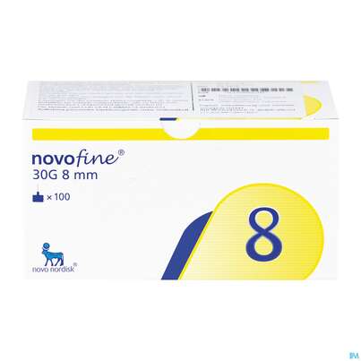 Injektionsspritzen U.zubeh. Insulin Novofine Pen-nadeln 31g 0,30x 8mm L5 36 100st, A-Nr.: 2699582 - 01