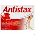 Sie sehen eine Packung Antistax Filmtabl 360mg 90st, Produktbild: 01 Antistax Filmtabl 360mg 90st, A-Nr.: 3546432 - 01