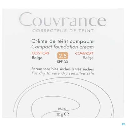 Avène Couvrance Kompakt Creme-make-up Reichhaltig Beige 10g, A-Nr.: 4782057 - 01
